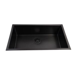 Cuba para Cozinha de Embutir Gourmet Aço Inox Cinza Chumbo 76x44 Addra