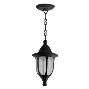 Pendente Dital 1 Lâmpada Linha Modena E27 Preto