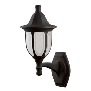 Arandela Linha Modena 1 Lâmpada E27 Preto Dital
