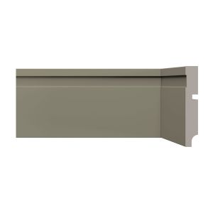 Rodapé Poliestireno Santa Luzia 457 10mx2,40m Cinza Titanium