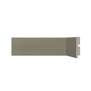 Rodapé Poliestireno Santa Luzia 451 7cmx2,4m Cinza Titanium