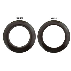 Kit Ilhós para Cortina Bella Arte 28mm Imbuia 10 Peças