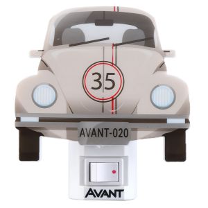 Luz Noturna Fusca 3000K Bivolt Luz Amarela Avant
