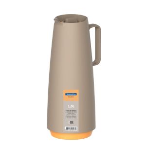 Garrafa Térmica Tramontina Exata 1L Bege