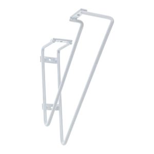 Suporte para Prateleira Metaltru Lyra 7x20x21cm Branco