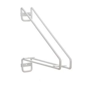 Suporte para Prateleira Metaltru Vega 4x22x26cm Branco
