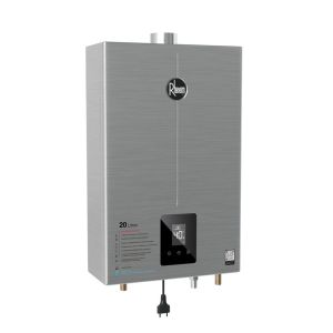 Aquecedor de Água a Gás GLP Digital Prestige 20L/min Inox Rheem