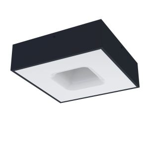 Plafon LED Taschibra Waffle 40W 2700K Preto