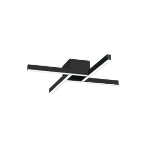Plafon Led Maze 22W 4000K Preto Luz Neutra Spot Line