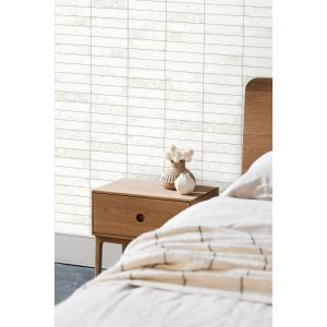 Revestimento Parede Nilo 6,5x25,6 Branco Pierini