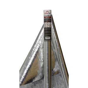 Manta de Polietileno Térmica 8x25mx15mm F2 Branca/Metal Coberfoil
