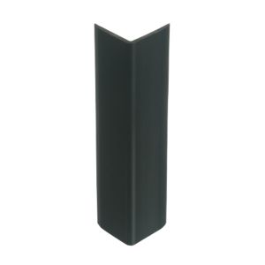 Cantoneira TEC 242 PVC Rígido 3m Preto Tecnoperfil