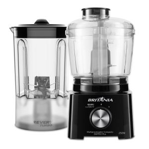Multiprocessador Britânia BMP950P Plus 2 em 1 250W Preto