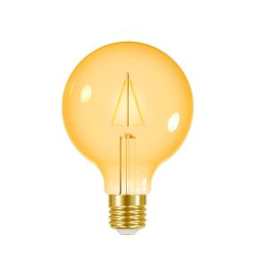 Lâmpada Filamento LED Taschibra Vintage Globo G95 Âmbar Autovolt