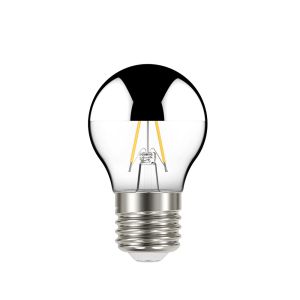 Lâmpada LED Filamento Taschibra Defleto Espelhada Globo G45 Prata
