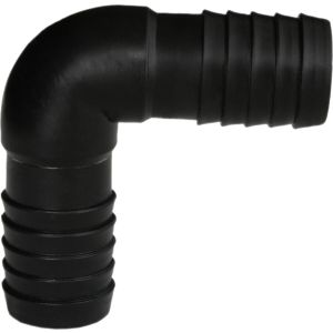 Joelho 90º Interno DR 1/2" Duplo Plastilit Preto