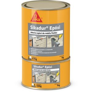 Adesivo Sika Linha Epóxi Tix 1kg Sikadur