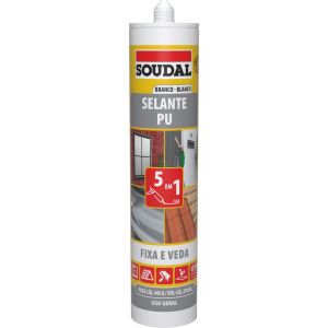 Selante Soudal PU Uso Geral 450gr Branco