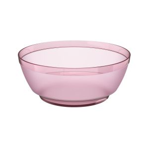 Saladeira Martiplast Luna Cristal Rosa Quartzo 3,5L Acrílico