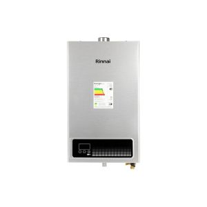 Aquecedor de Água a Gás GN Digital 15L/min Prata REUE150FE Rinnai