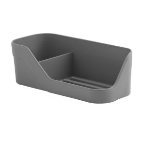Kit Organizador para Pia Martiplast Trium Compa 21x8,5x7cm Chumbo