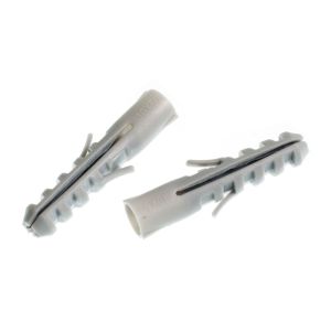 Bucha para Concreto Bemfixa 10mm Plastico Cinza