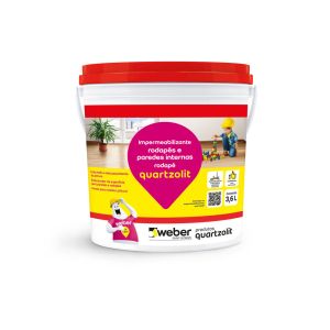 Impermeabilizante Quartzolit Recupera Rodapé 12kg Branco