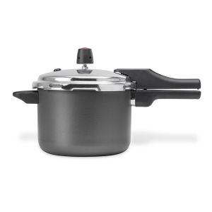 Panela De Pressão Antiaderente 4,5L para fogão de Indução Grafite Multiflon