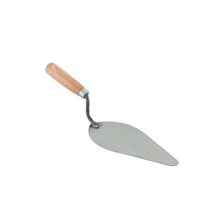 Colher de Pedreiro 10" Canto Redondo Aço Brico Forte