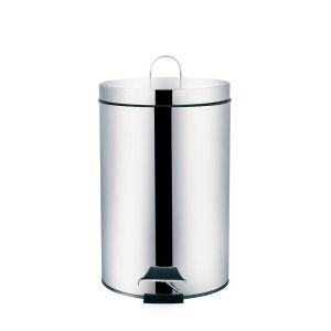 Lixeira Inox Pedal Ágata 3L Mor