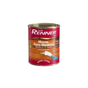Massa para Madeira Renner 900ml Branca