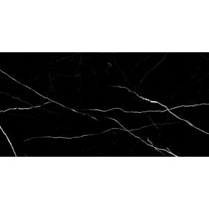 Porcelanato Nero Marquina Retificado Polido 80x160 Málaga