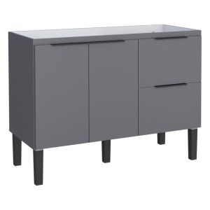 Balcão de Cozinha Cisne 114cm Cinza Cozimax