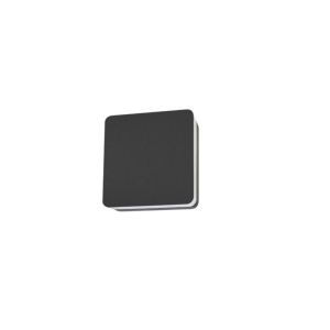 Arandela Kassel LED Quadrado 12w 3.000k Luz Branco Quente Blumenau Iluminação