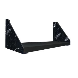 Prateleira Prat-K Suporte V 10x40cm Preto