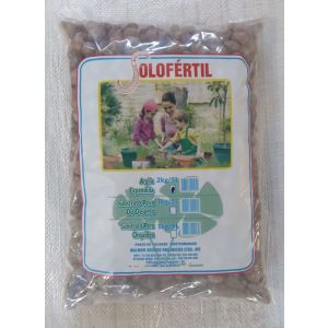 Argila Tipo Expandida 2kg Marrom Solo Fértil