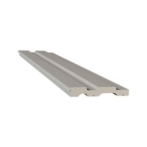 Faixa Ripada Santa Luzia Cinza Glacial 15x280