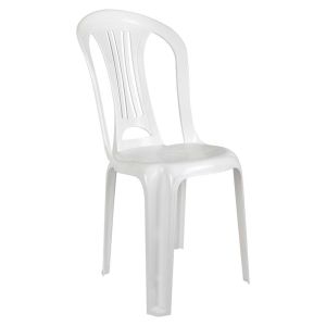 Cadeira de Plástico Mor Bistrô Branca
