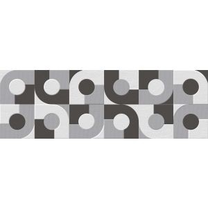 Revestimento Parede Moon B&W Retificado Acetinado 30x90 Incepa