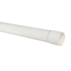 Tubo Esgoto PVC 1m 40mm Branco Plastilit