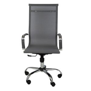 Cadeira de escritório Work com braços Cinza Diagonal