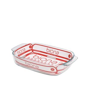 Assadeira de Vidro Oxford 1,8L Retangular Incolor