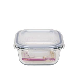 Pote de Vidro Oxford 520ml Quadrado Hermético