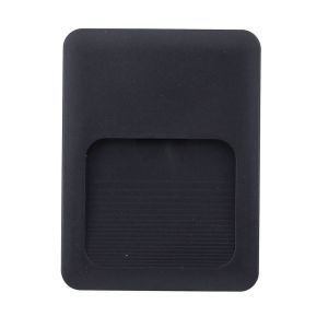 Balizador LED Gadol 2W 3000K Preto Luz Amarela Gaya