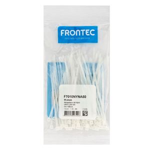 Abraçadeira Nylon 2,5x100mm Natural 50 Peças Frontec