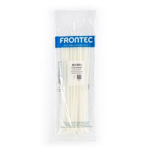 Abraçadeira Nylon 3,6x300mm Natural 50 Peças Frontec