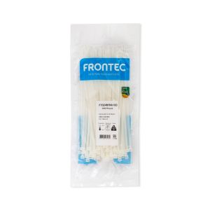 Abraçadeira Nylon 4,8x238mm Natural 100 Peças Frontec