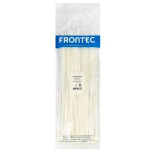 Abraçadeira Nylon  7,6x387mm Natural 50 Peças Frontec