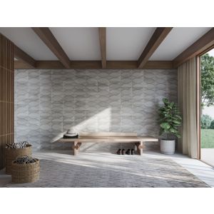 Revestimento Parede Artisan Gris Vintage Retificado Mate 30x90,2 Roca