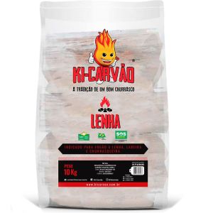 Lenha Acácia Negra Ki-Carvão 10kg